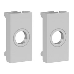 Módulo Com 1 Furo Orion Alumínio - 2 Pcs - Schneider