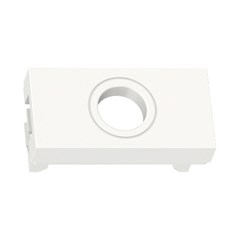Módulo Com 1 Furo Orion Branca - 2 Pcs - Schneider