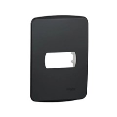 Placa 1 Posto 4x2 Miluz Grafite - Schneider