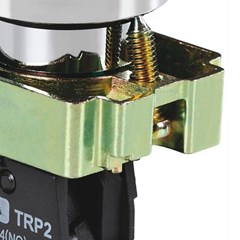 Botão Impulso 1na Preto Metal Trp2 58015551  - Tramontina