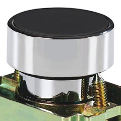 Botão Impulso 1na Preto Metal Trp2 58015551  - Tramontina