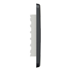 Placa 4 Posto 4x4 Miluz Grafite - Schneider