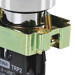 Botão Impulso 1nf Vermelho Metal Trp2 58015554 - Tramontina