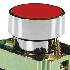 Botão Impulso 1nf Vermelho Metal Trp2 58015554 - Tramontina