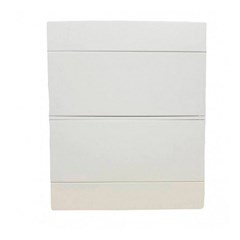 Quadro Dist. Sobrepor 36/24 Disjuntores Branco -  Eletromar