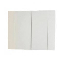 Quadro Dist. Sobrepor 36/24 Disjuntores Branco -  Eletromar