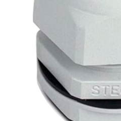 Prensa Cabo Nylon 2  Cinza - Steck