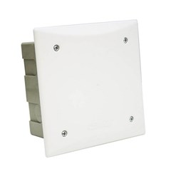 Caixa PVC Passagem Embutir 317mmx380mm Branco - Eletromar