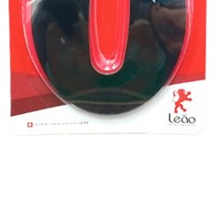 Numeral 0 Residencial Preto - Leao Metais