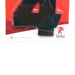 Numeral 4 Residencial Preto - Leao Metais
