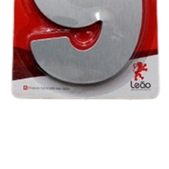 Numeral 9 Residencial Escovado - Leao Metais