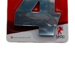 Numeral 4 Residencial Espelhado - Leao Metais