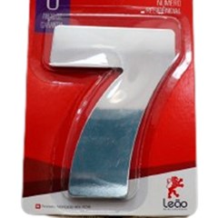 Numeral 7 Residencial Espelhado - Leao Metais