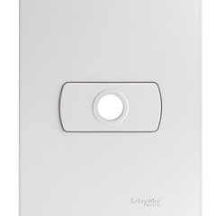 Placa 1 Furo 4x2 Miluz Branca - Schneider