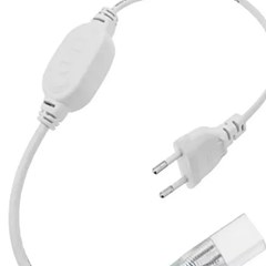 Plug P/Fita Led Neon Slim Bivolt - Gaya