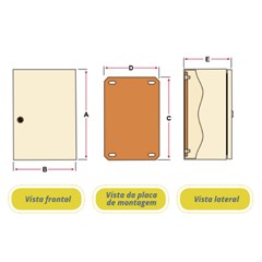 Quadro Comando 600x400x200 - Andaluz