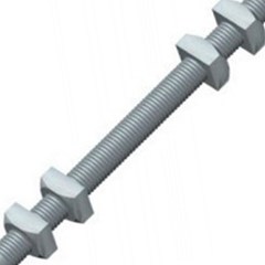 Parafuso Rosca Dupla 16x200mm - Isocon