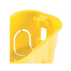 Caixa 4x2 Pvc Drywall Amarela - Tramontina