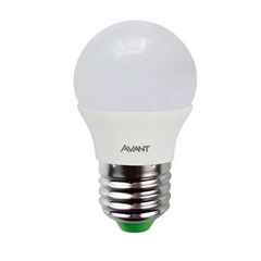 Lampada Bolinha LED E-27 4W Branco Bivolt - Avant