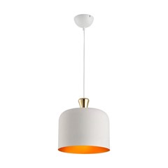 Pendente Bell 1XE-27 280mm Branco - Avant