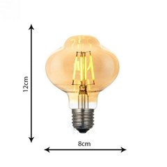 Lâmpada Filamento Led Squirrel Cage L80 4w Bivolt - Gmh Trade