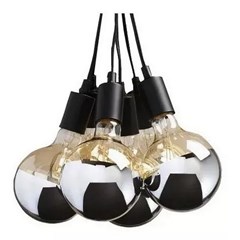 Lâmpada Filamento Led Defletora G95 6w Bivolt Pretaa - Gmh Trade