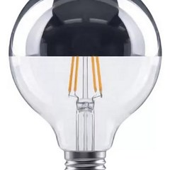 Lâmpada Filamento Led Defletora G95 6w Bivolt Pretaa - Gmh Trade