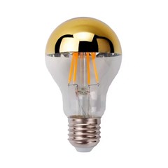 Lâmpada Filamento Led Defletora A19 6w Dourada - Gmh Trade