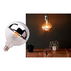 Lâmpada Filamento Led Defletora G95 6w Dourada - Gmh Trade