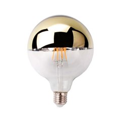 Lâmpada Filamento Led Defletora G95 6w Dourada - Gmh Trade