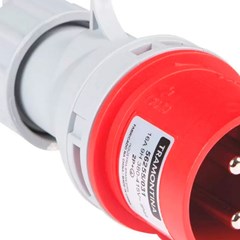 Plug Móvel 2p+T 16a 380/440v 9h Vermelho - Tramontina