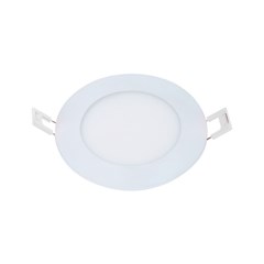 Painel Embutir Led Redondo 6w 3000k Bivolt - Avant