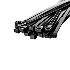 Abraçadeira Nylon 100x2,5mm Preta 100Pcs - Eletromar