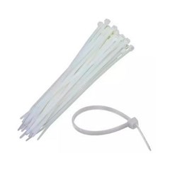 Abraçadeira Nylon 140x2,5mm Natural 100Pcs - Eletromar