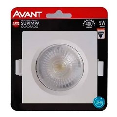 Spot Led Supimpa Quadrado 5w 4000k Bivolt - Avant