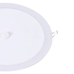 Painel Embutir Led Redondo 24w 6500k Bivolt C/ Sensor - Avant